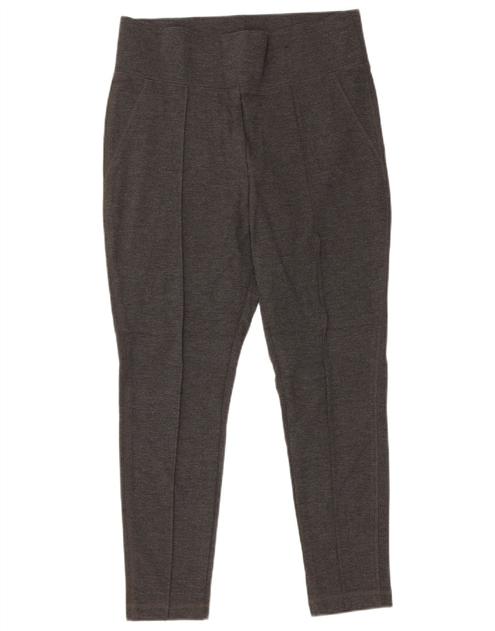 Marks & Spencer Leggings cortos para mujer UK 42 Viscosa gris medio