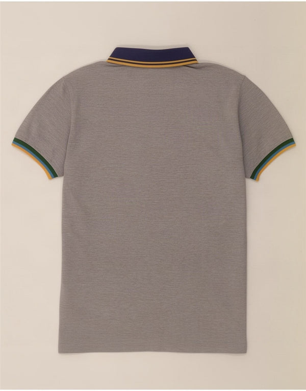 Fred Perry Polo De Rugby Para Hombre 2XL Algodón A Rayas Gris