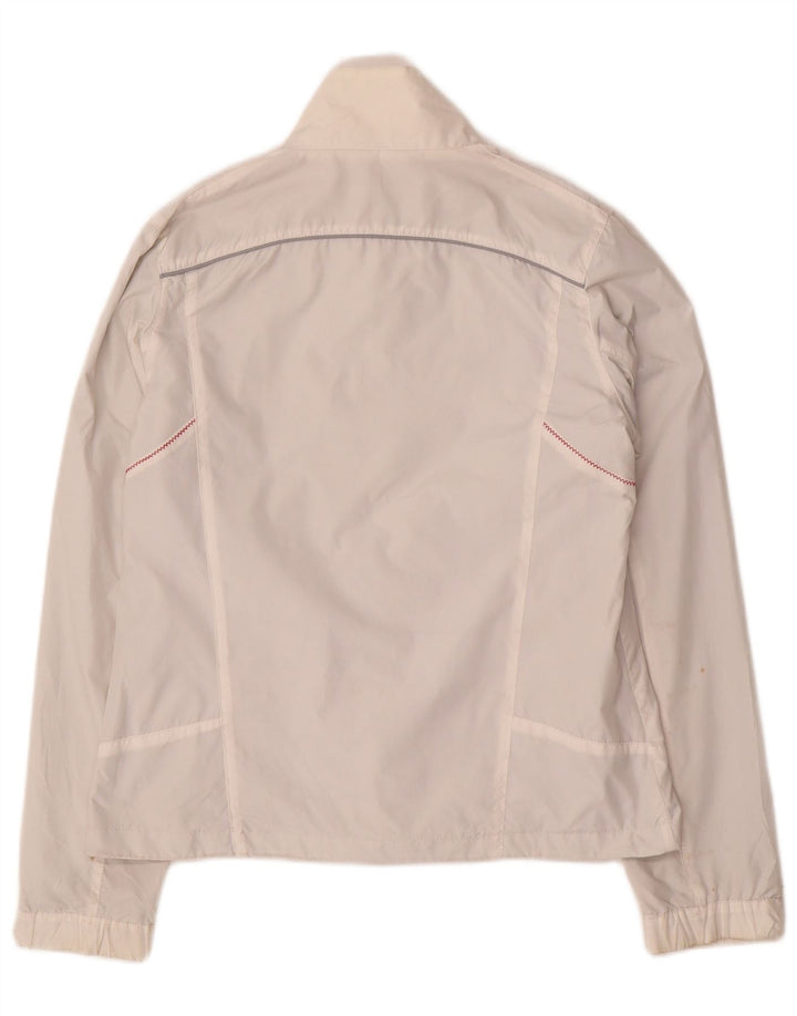 SERGIO TACCHINI Chubasquero Mujer IT 42 Medio Blanco Poliéster