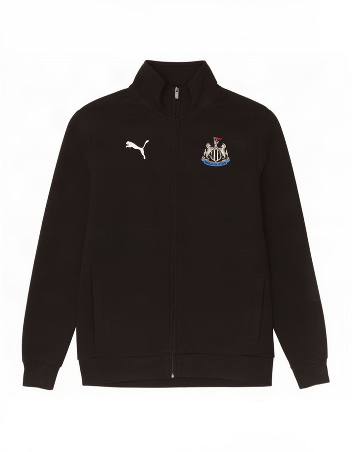 Puma Chaqueta de chándal para hombre, color negro mediano