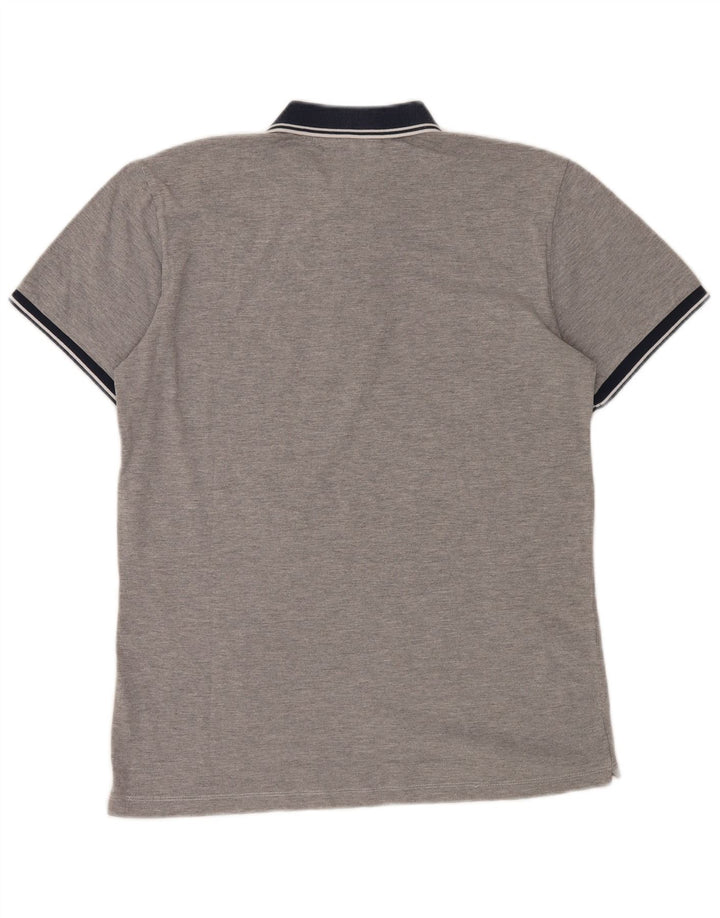 Polo GAS Hombre Gris Medio