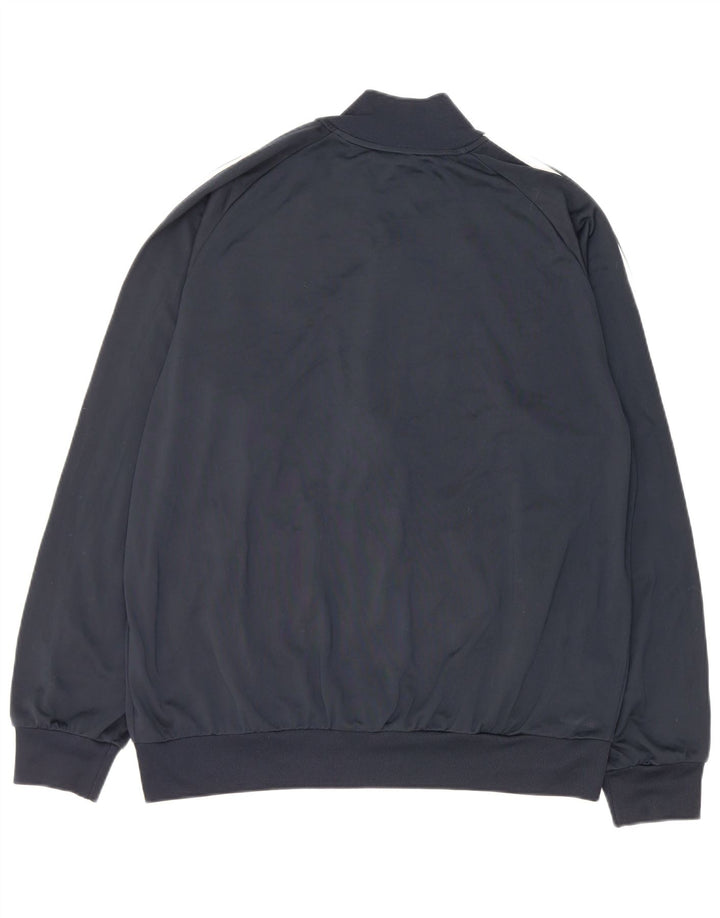 Adidas Mens Clima 365 Chándal Top Chaqueta Grande Azul Marino Poliéster