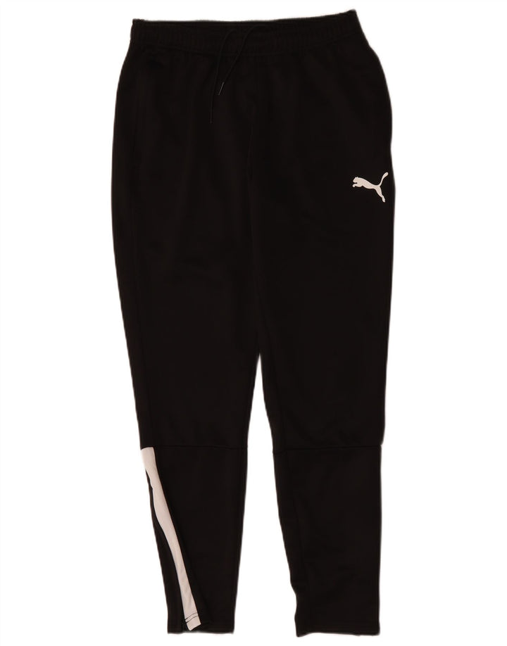 Pantalones De Chándal Puma Hombre Negro Mediano Poliéster Color Block