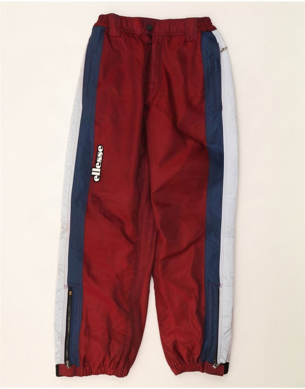 Ellesse Pantalón de esquí gráfico IT 50 Medium Borgoña Colorblock