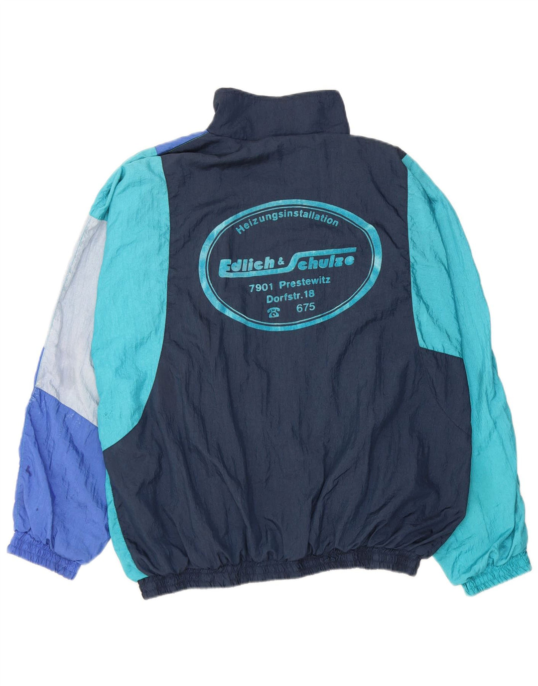 Killtec Chaqueta de Chándal para Hombre UK 46 2XL Azul Colorblock Poliamida