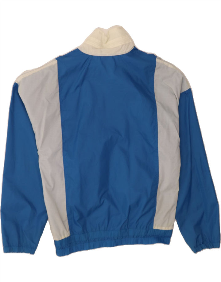 PUMA Mens Tracksuit Top Jacket Small Blue Colourblock Nylon Vintage Puma and Second-Hand Puma from Messina Hembry 