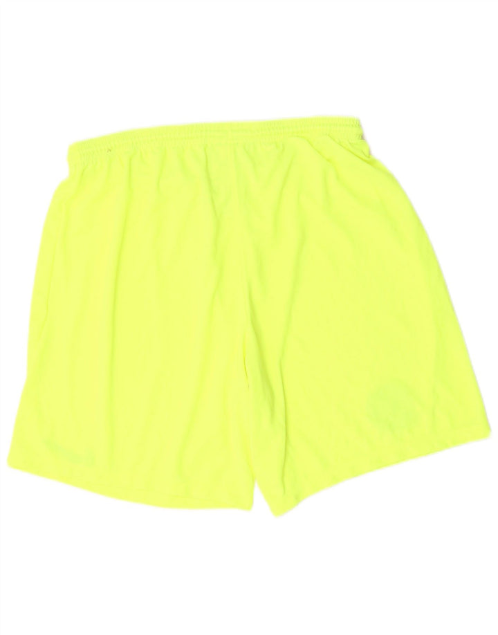 Nike Pantalones cortos deportivos gráficos para hombre XL Poliéster amarillo