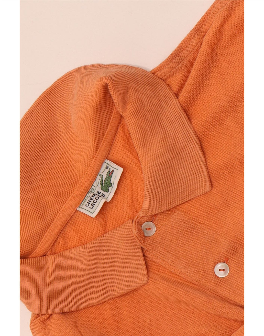 Polo Lacoste Hombre Talla 6 XL Naranja