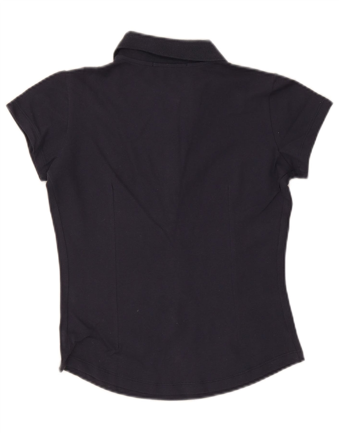 SERGIO TACCHINI Polo para mujer UK 12 Medium Azul marino Algodón