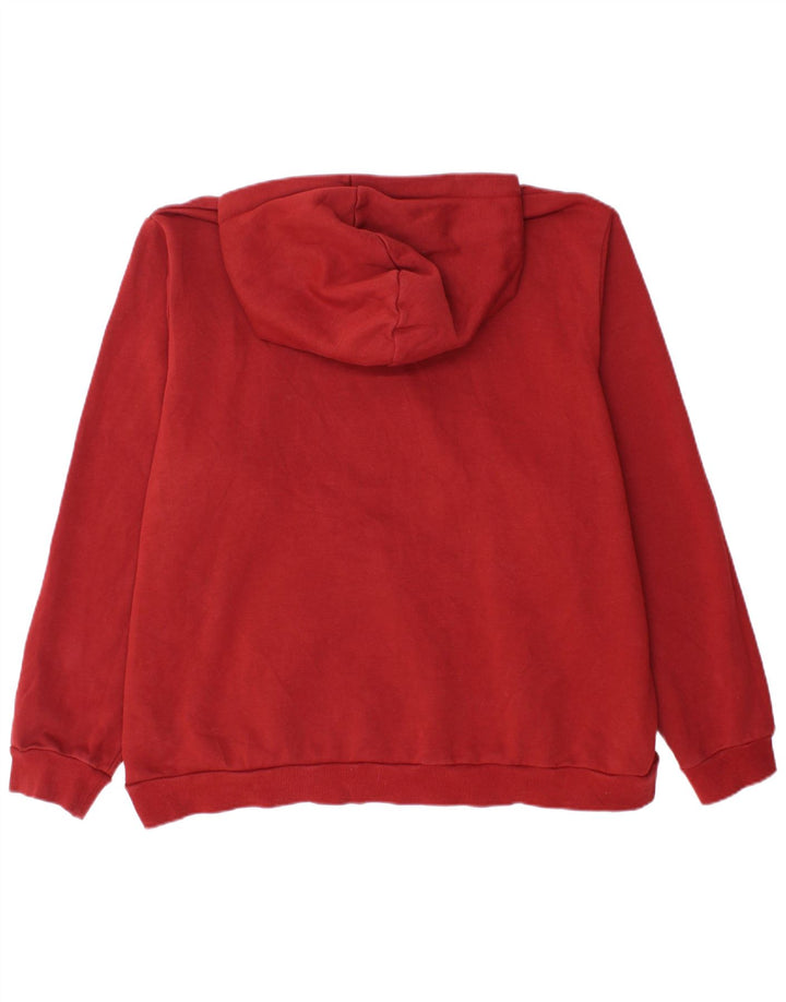 PUMA Jersey con capucha para hombre 2XL Algodón rojo