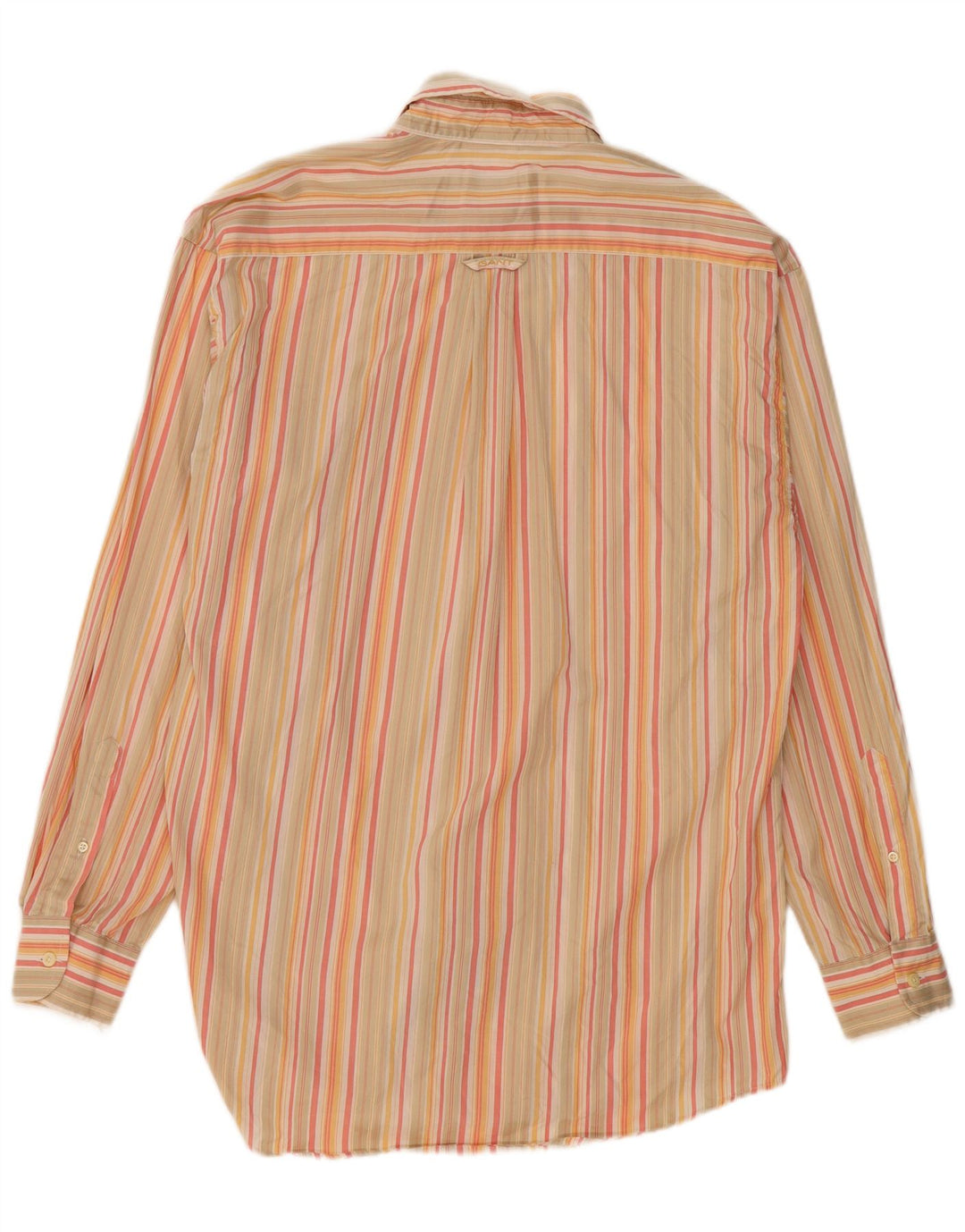Camisa Gant Hombre Grande Algodón De Rayas Multicolores