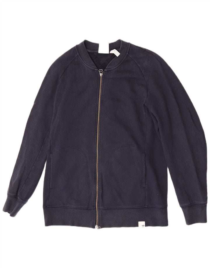 Adidas Hombre Chándal Top Chaqueta Mediano Azul Marino