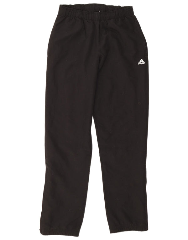 Adidas Mens Climalite Chándal Pantalones Pequeños Negro Poliéster