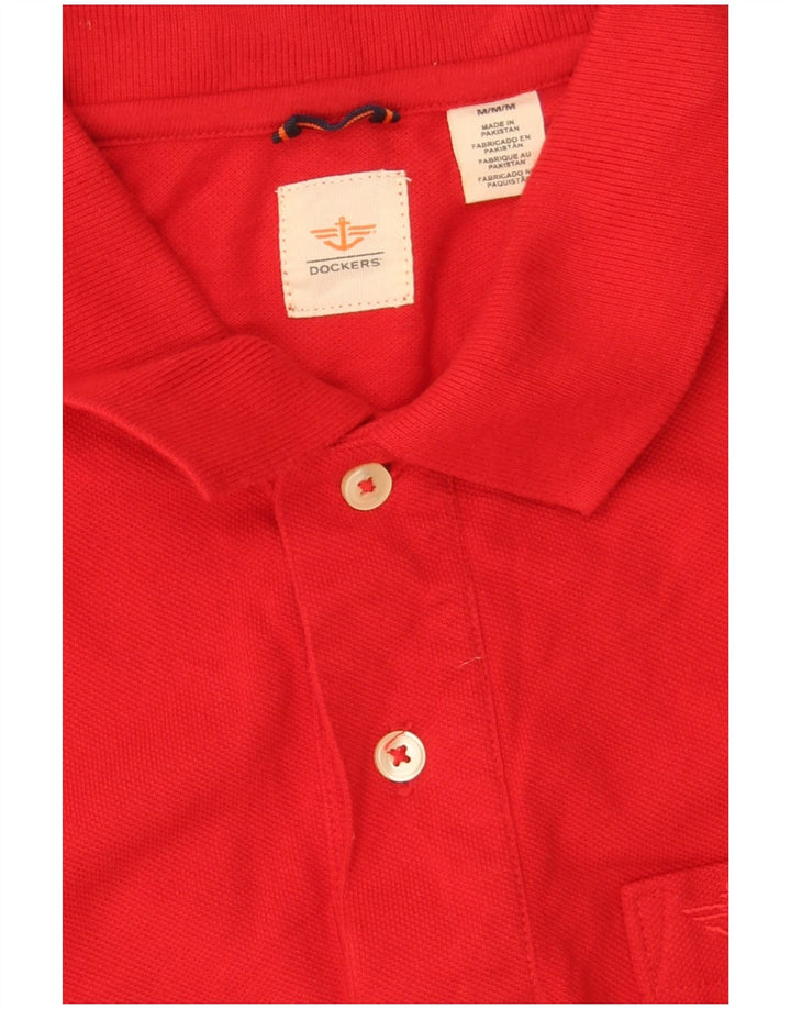 Dockers Polo Hombre Algodón Rojo Medio