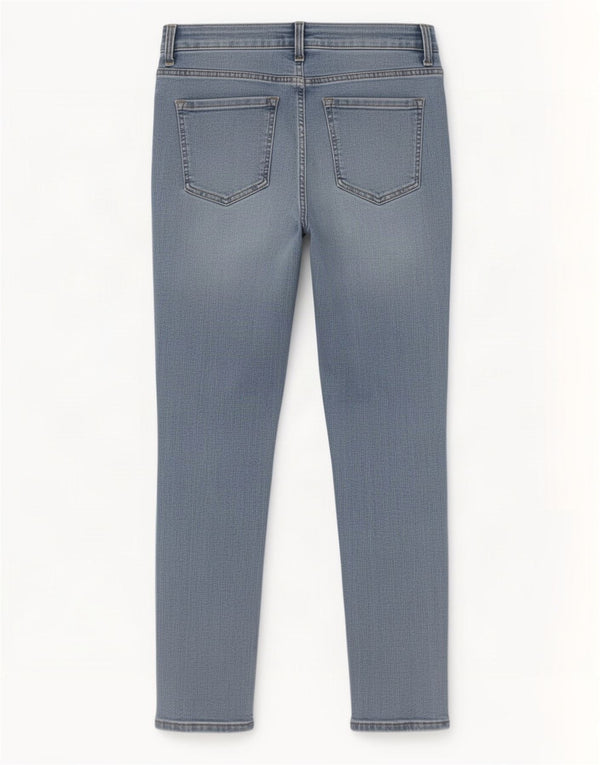 Marks & Spencer Jeans Lily Slim para Mujer UK 12 Medium W30 L28 Algodón Azul
