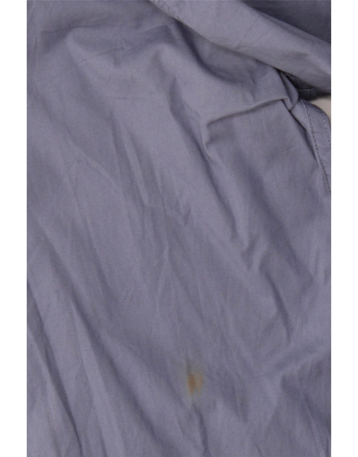 JACK & JONES Camisa Hombre Azul Medio Algodón