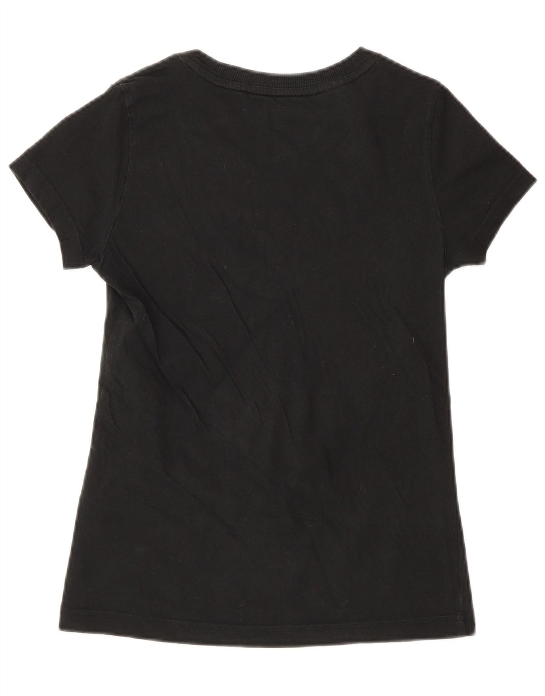 Adidas Camiseta gráfica para niños 11-12 años Negro Algodón