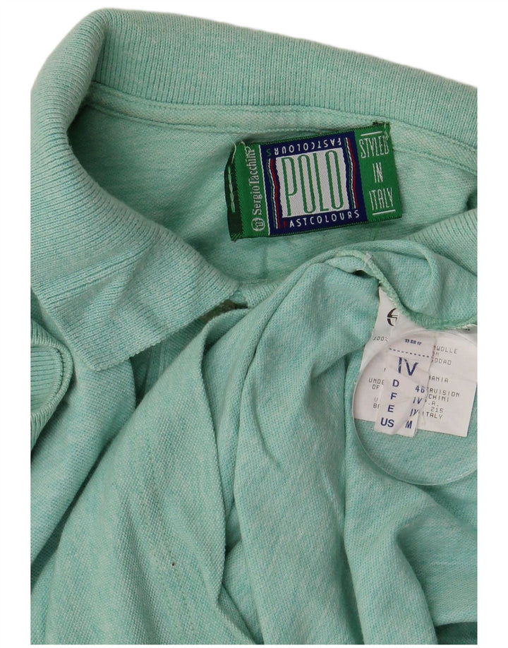 Sergio Tacchini Polo Hombre Algodón Verde Medio