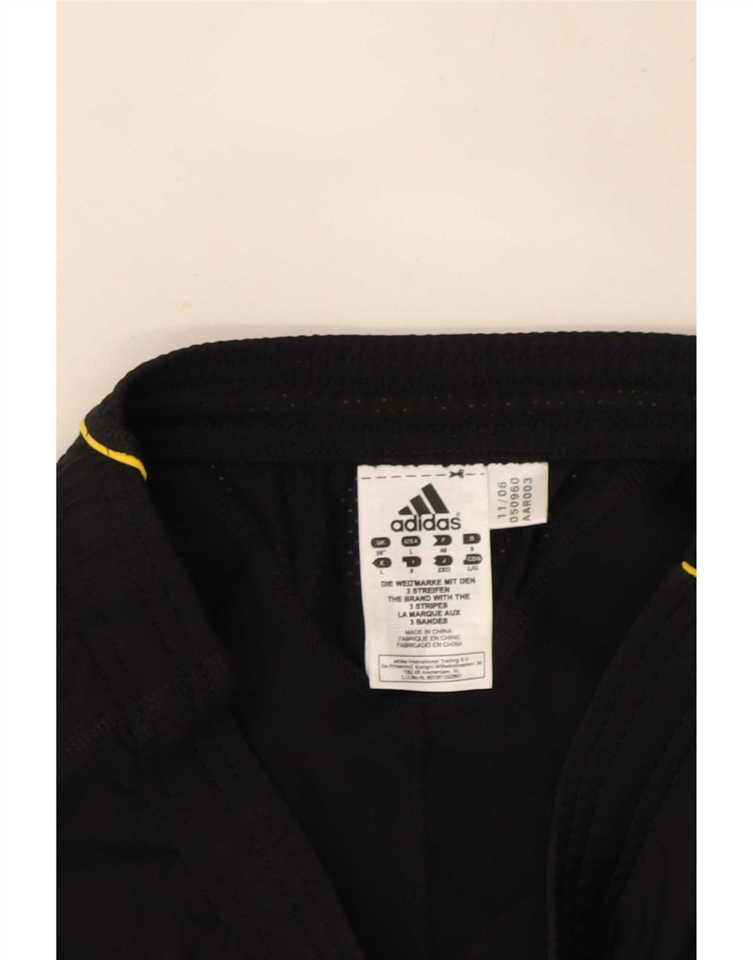 Pantalón De Chándal Adidas Hombre XS Negro Poliéster
