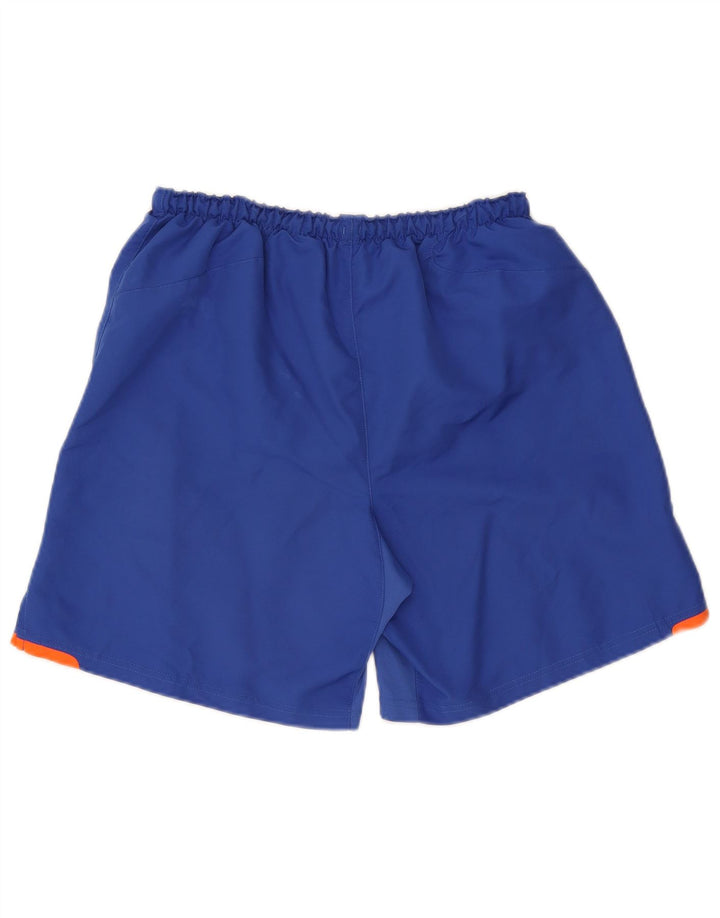 Pantalones cortos deportivos Nike Valencia para hombre, poliéster azul pequeño