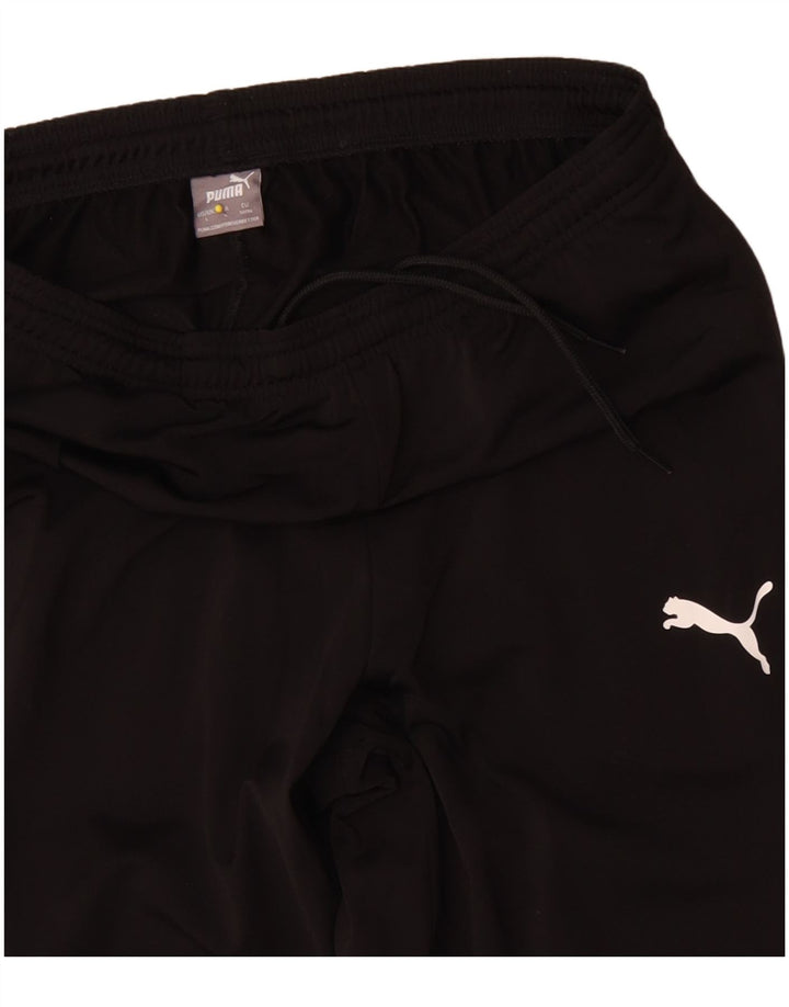 Puma Pantalones De Chándal Para Hombre Joggers Large Negro Poliéster