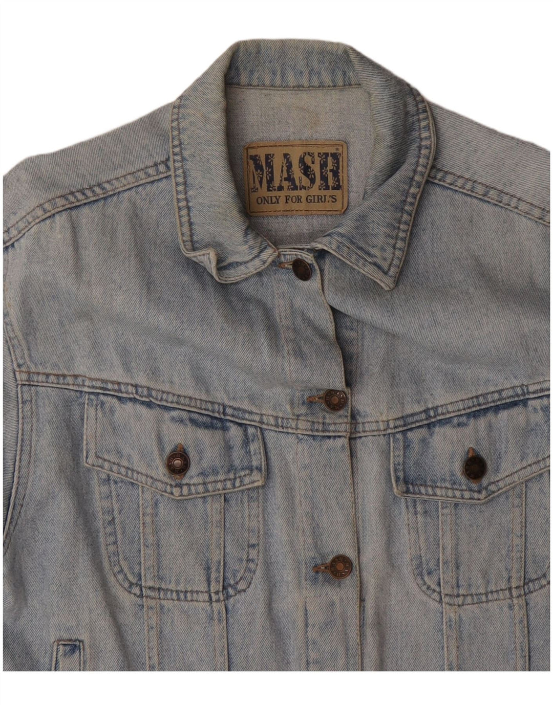 Mash Chaqueta Vaquera Niña 14-15 Años Azul Algodón