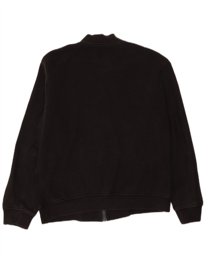 Michael Kors Mens Graphic Chándal Top Chaqueta Grande Algodón Negro