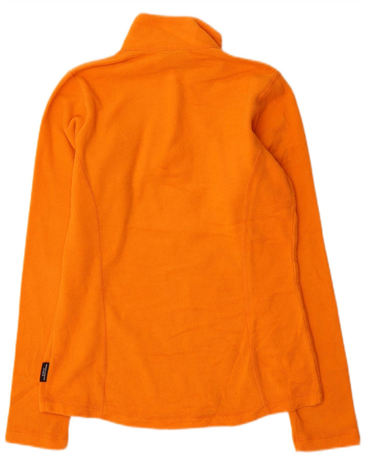 Helly Hansen - Jersey de forro polar con cuello y cremallera para hombre, talla pequeña, poliéster naranja