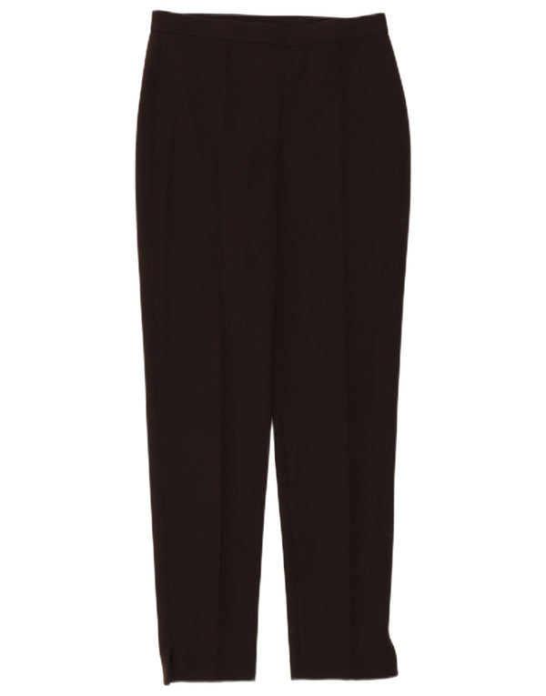 Luisa Spagnoli Pantalones informales ajustados para mujer IT 42 Medium W28 L30 Marrón