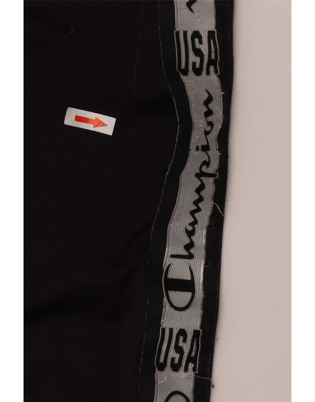 Champion Pantalones De Chándal Con Estampado De Poliéster Negro Grande Para Hombre