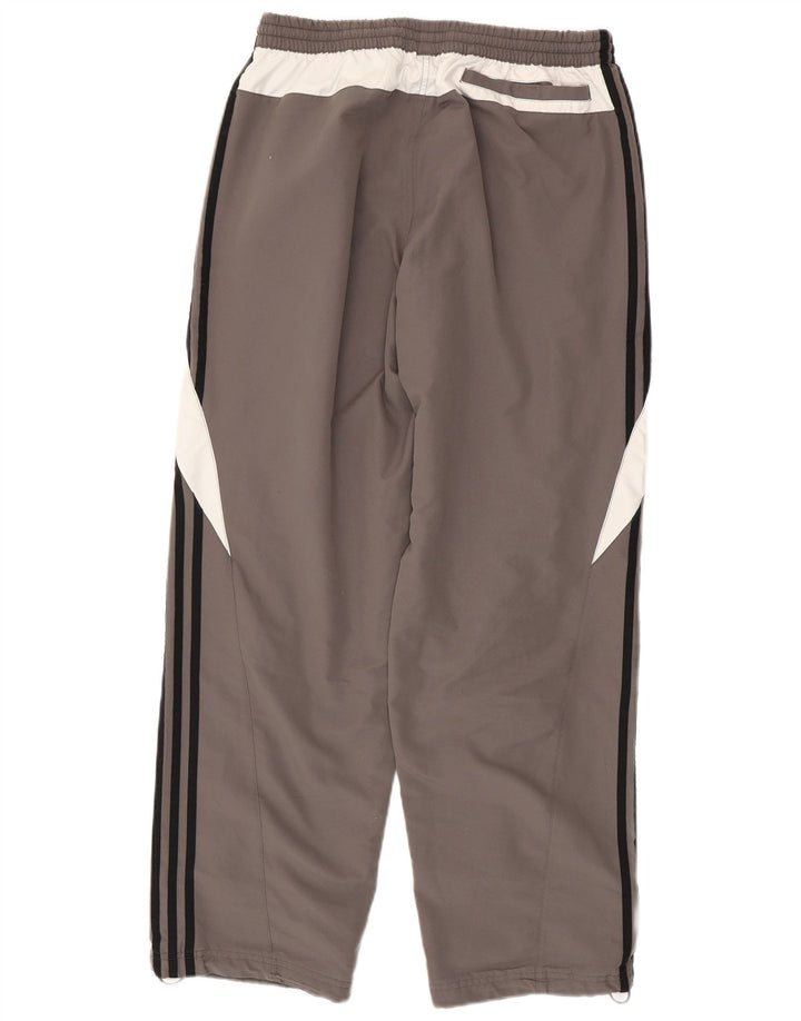 ADIDAS Pantalón de chándal para hombre Gris grande Colorblock Poliéster