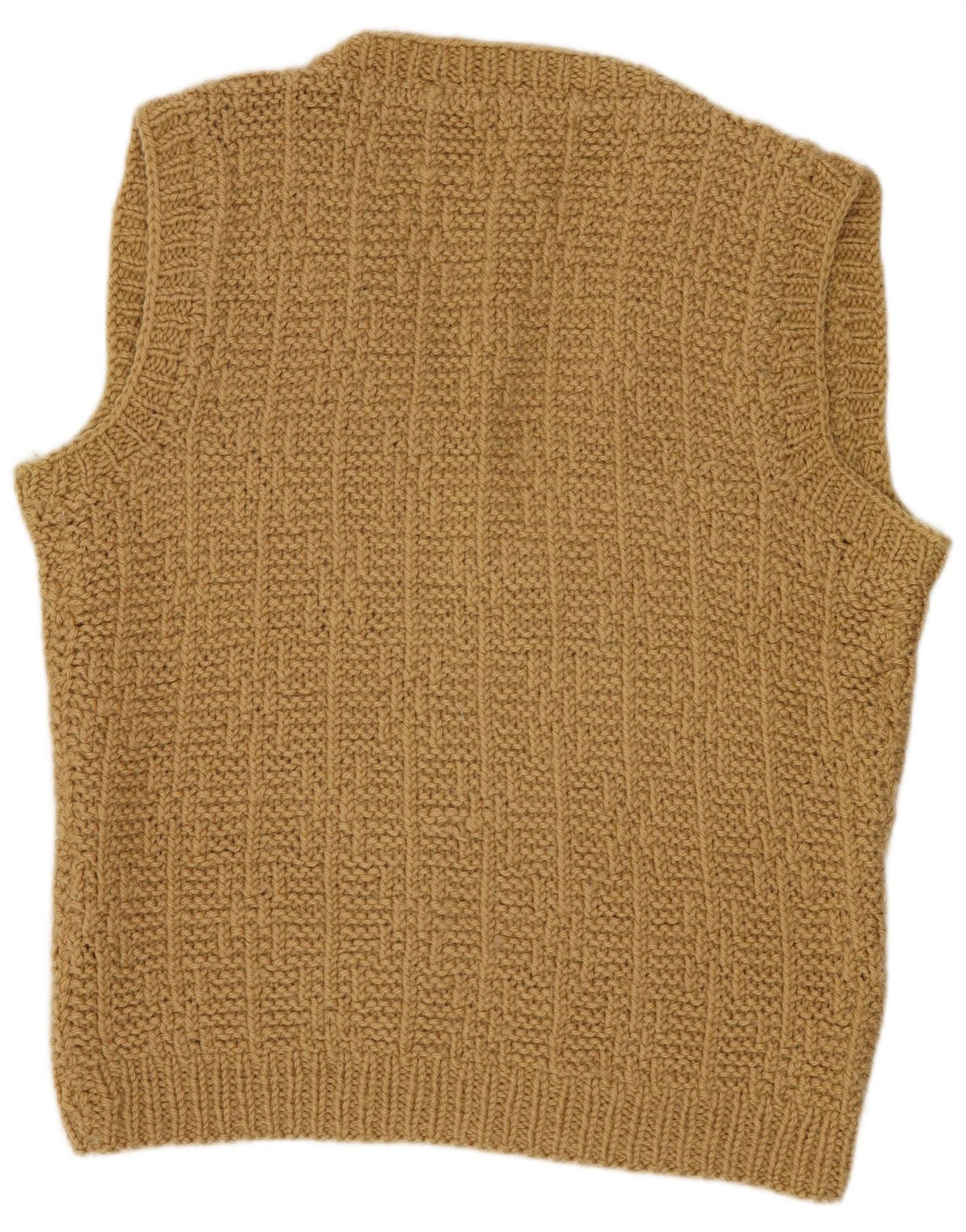 Vintage hombres chaleco tanque top grande amarillo
