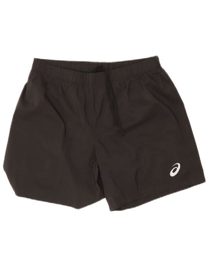 Pantalones cortos deportivos Asics para mujer UK 44 Mediano Negro Poliéster