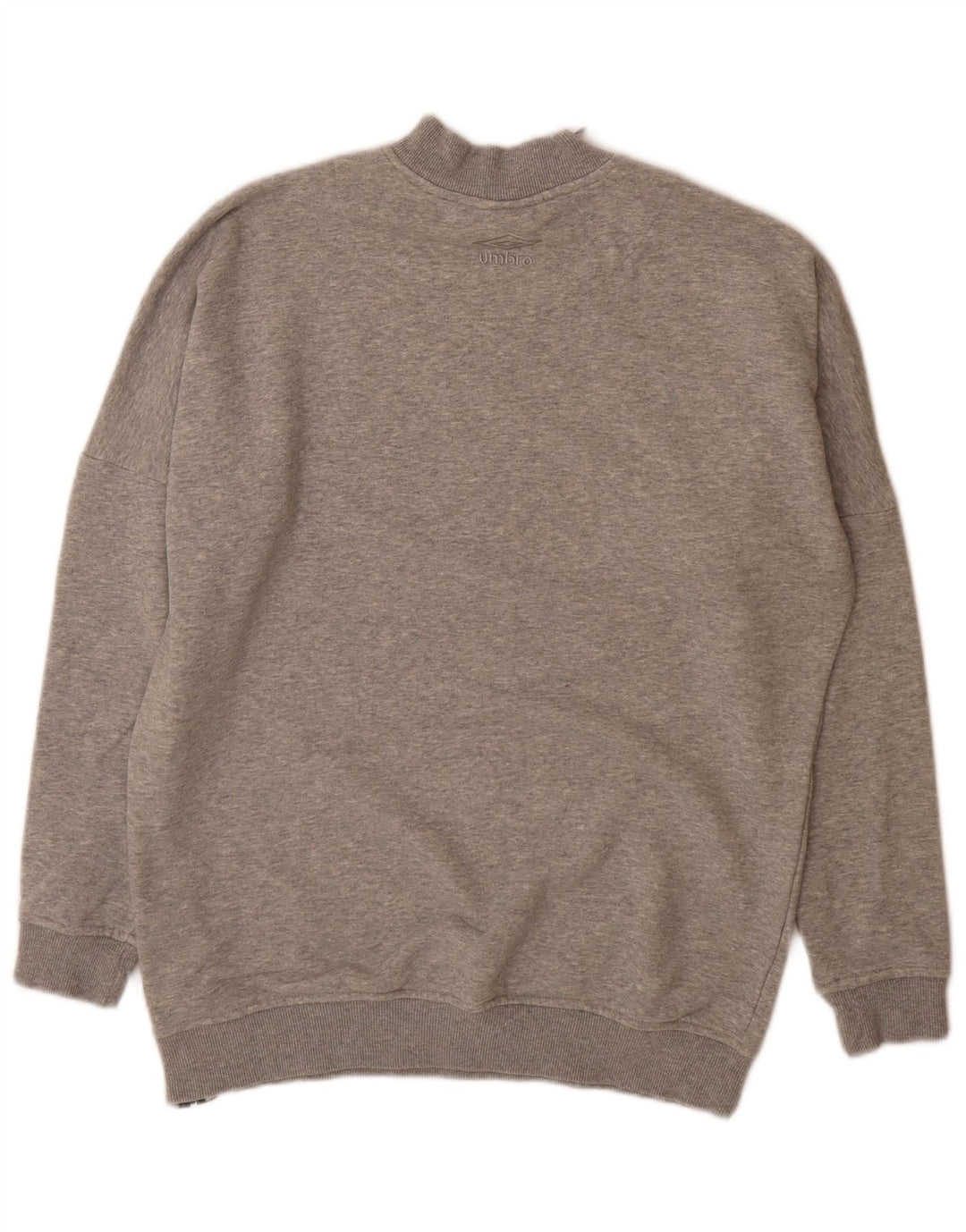 Umbro Hombre Sudadera Gráfica Jumper Small Gris Colorblock