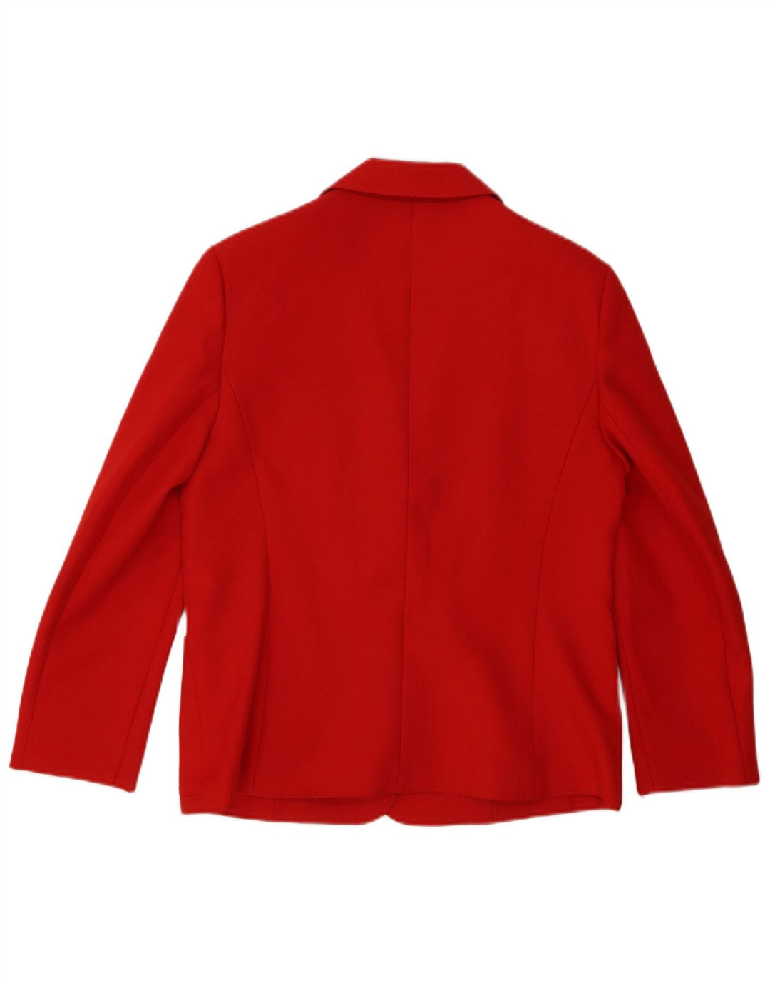BHS Womens 2 Button Blazer Jacket UK 16 Large Red Polyester