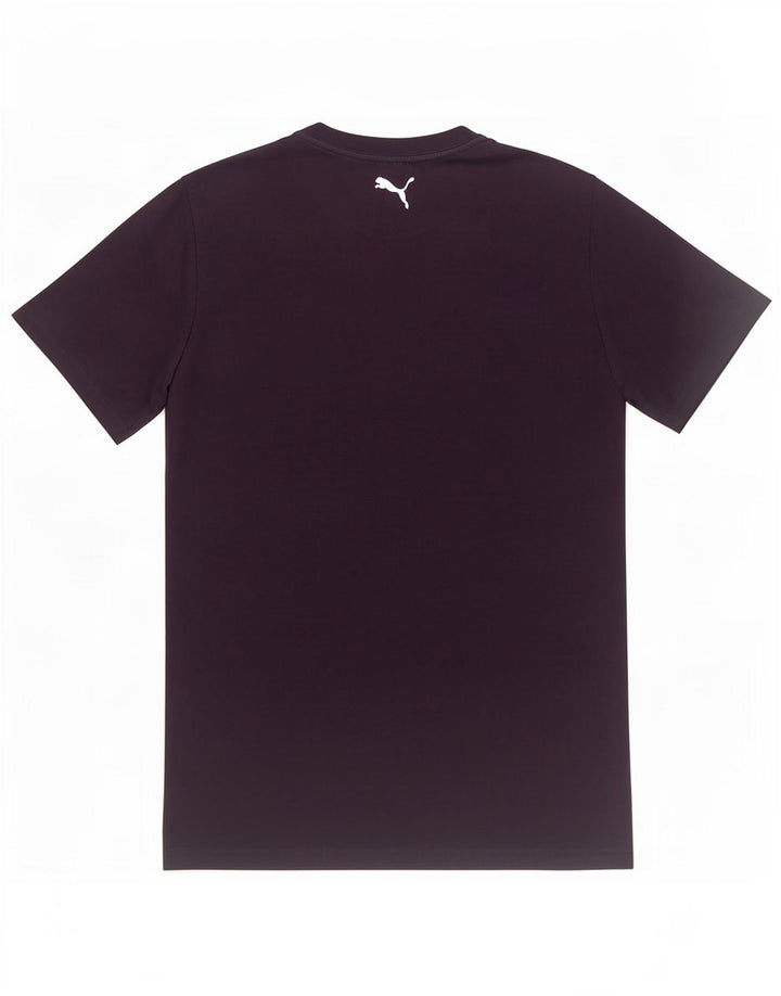 Camiseta Puma Hombre Graphic Top Medium Azul Marino Algodón