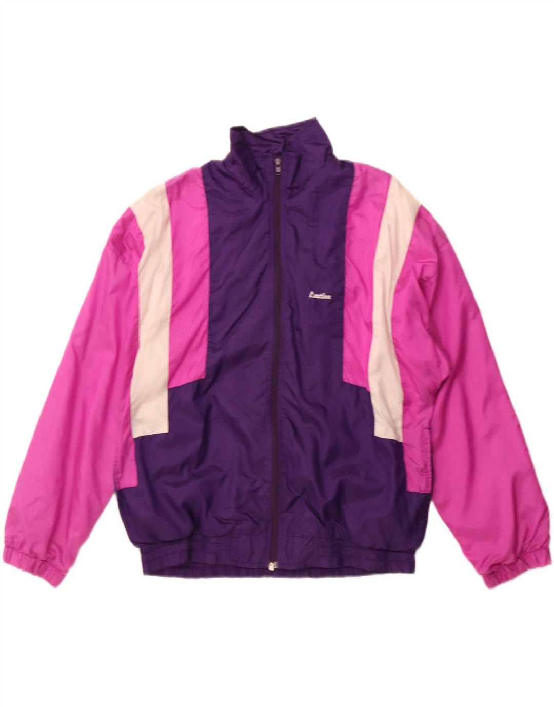 Active - Chaqueta de chándal para mujer (talla 40), color morado medio, poliamida