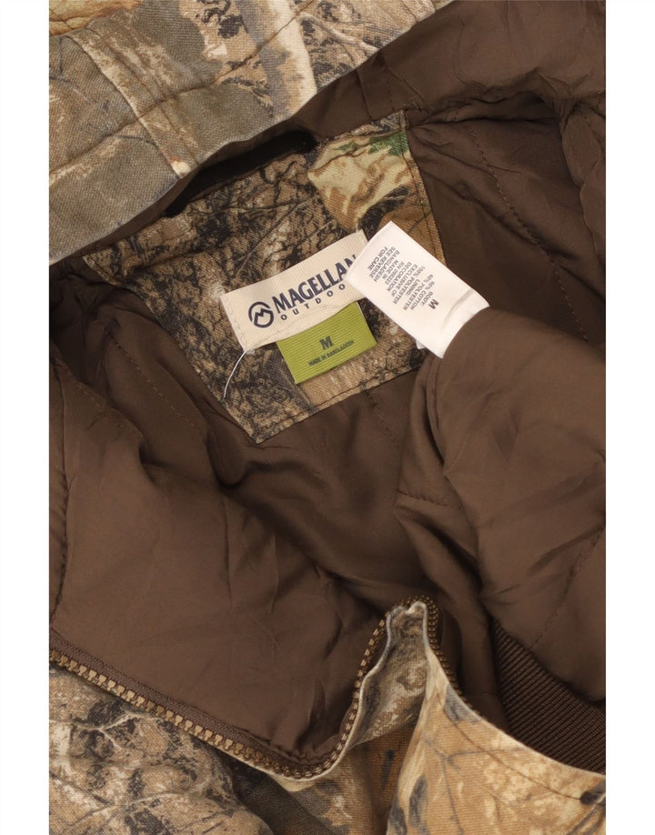 Magellan Chaqueta Bomber con Capucha para Niños 11-12 Años Mediana Camuflaje Caqui