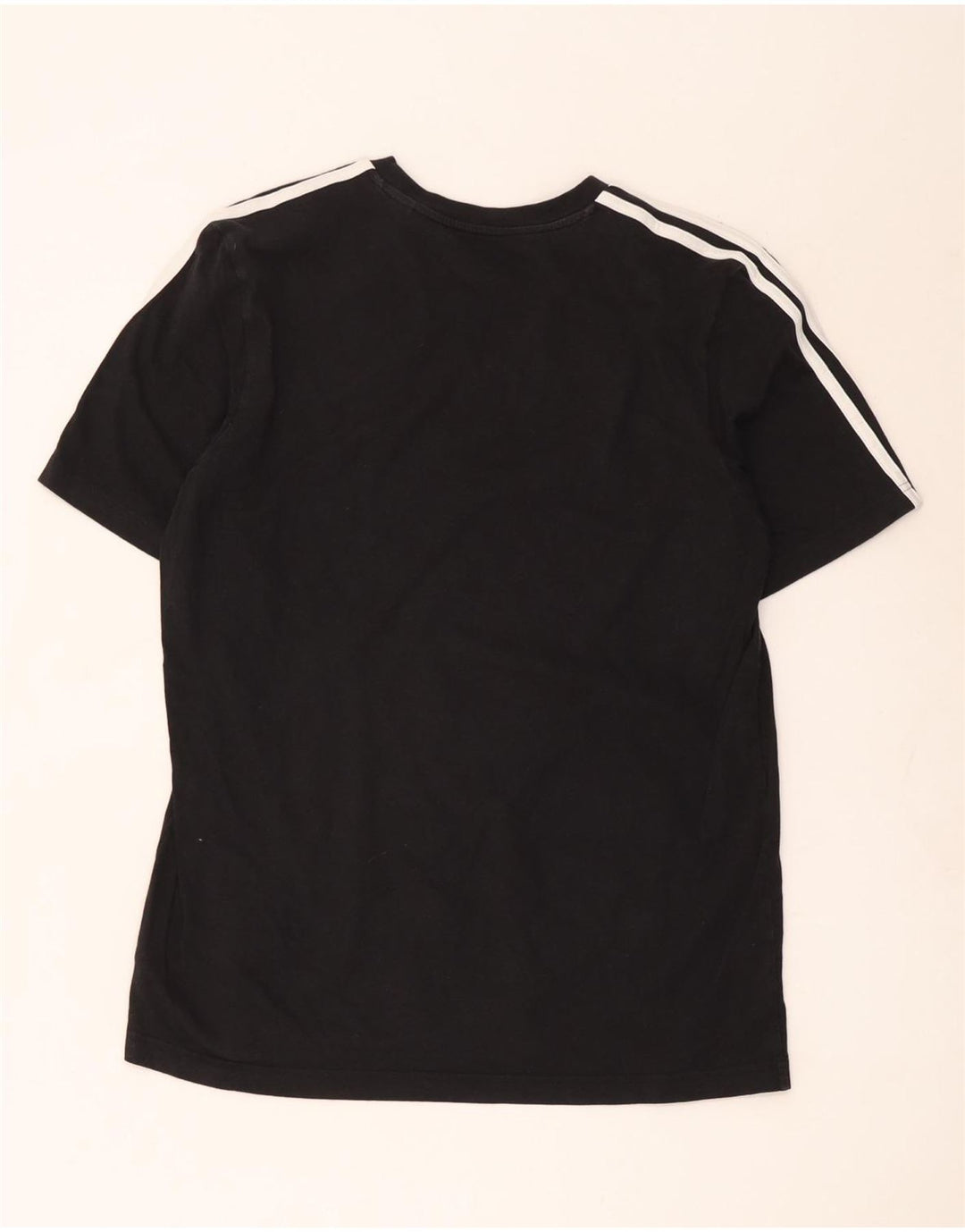 Adidas - Camiseta para hombre, talla grande, algodón negro