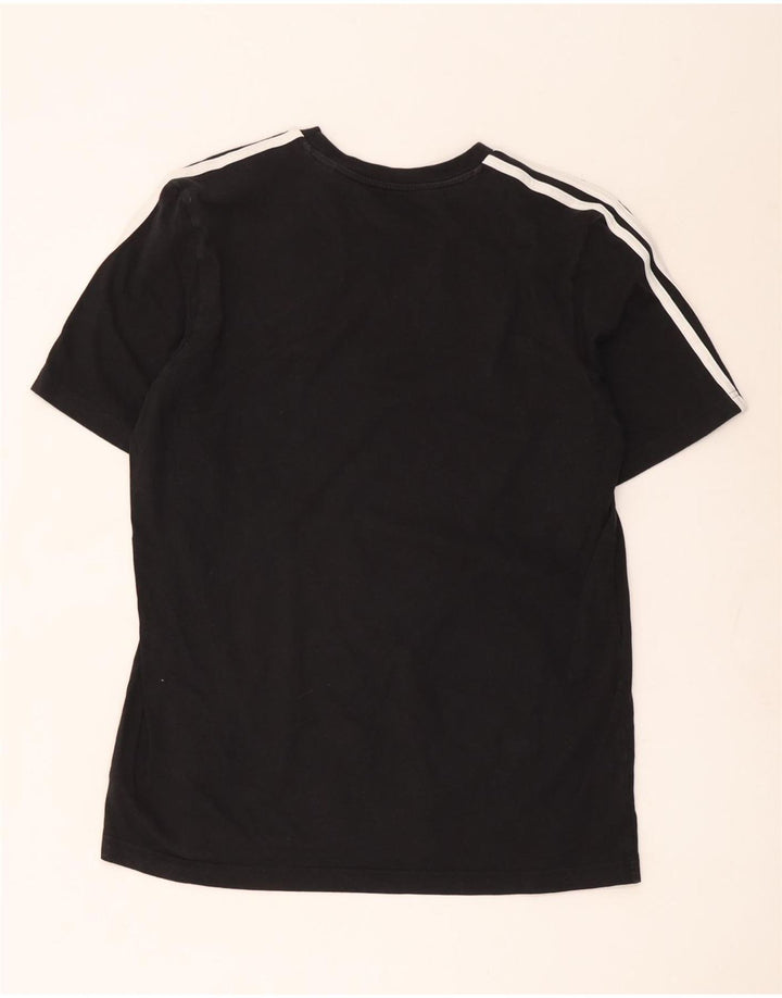 Adidas - Camiseta para hombre, talla grande, algodón negro