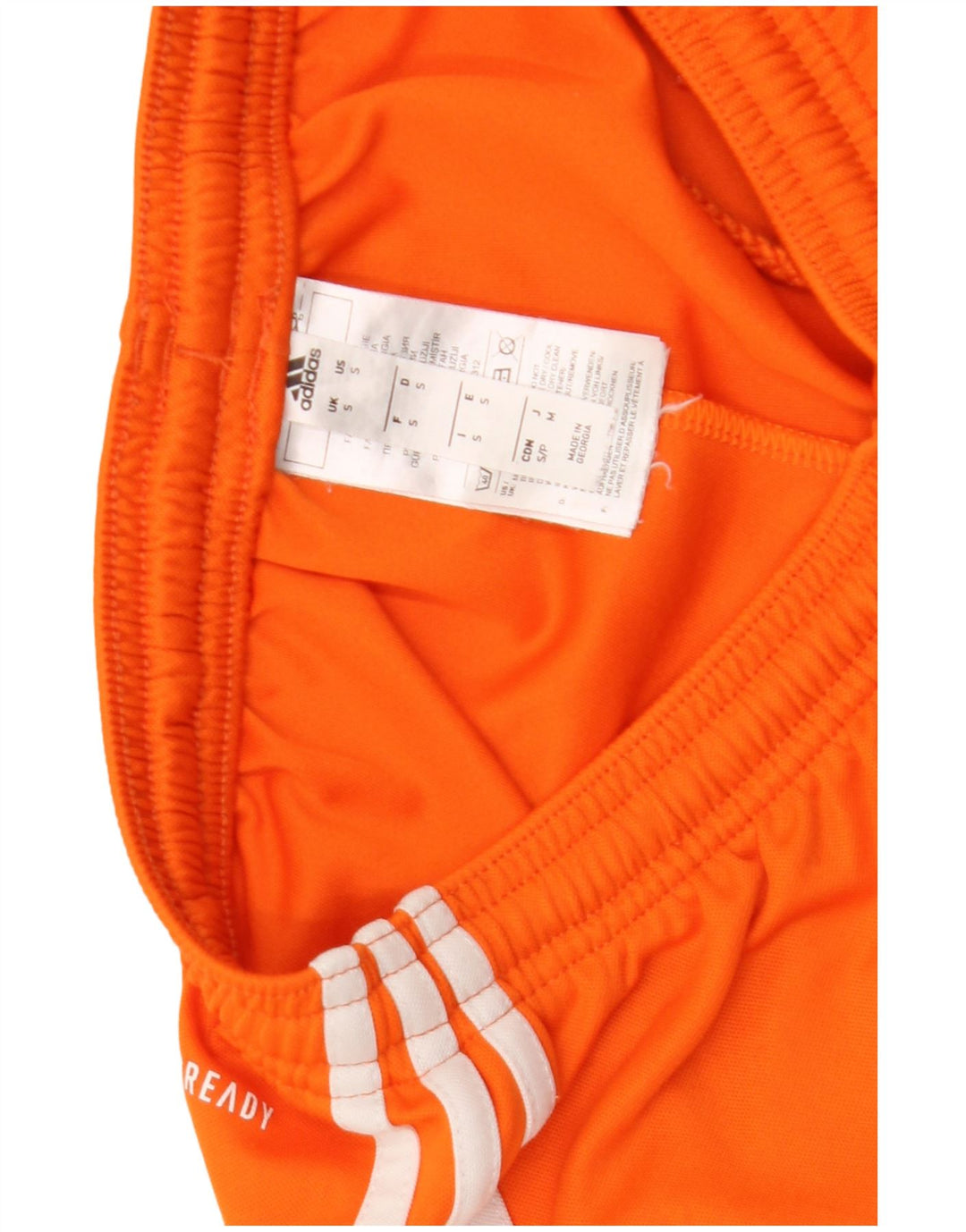 Adidas Mens Aeroready Sport Shorts Pequeño Naranja Poliéster