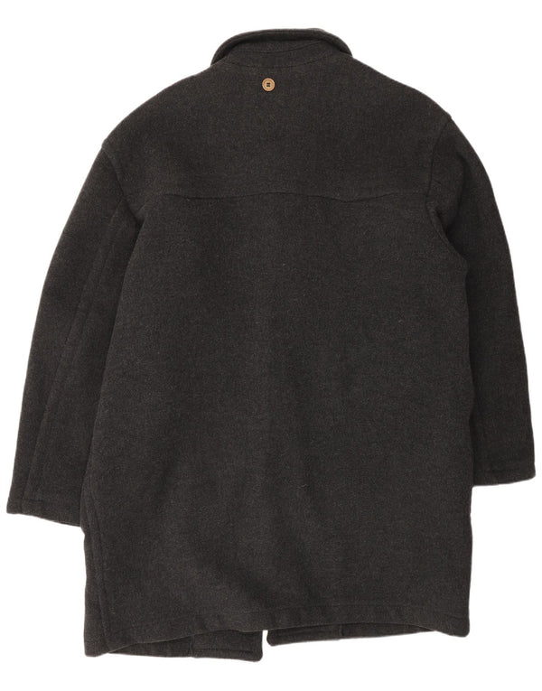 Pit Stop Trenca para hombre UK 40 Large Lana gris