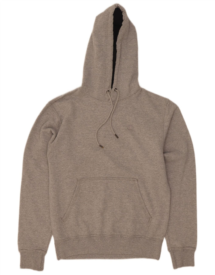 Champion Sudadera Con Capucha Para Hombre Jersey Pequeño Gris Algodón