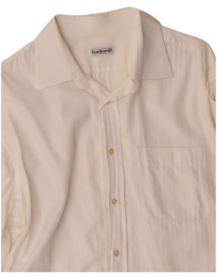 Camisa Cacharel Hombre Mediana Blanca