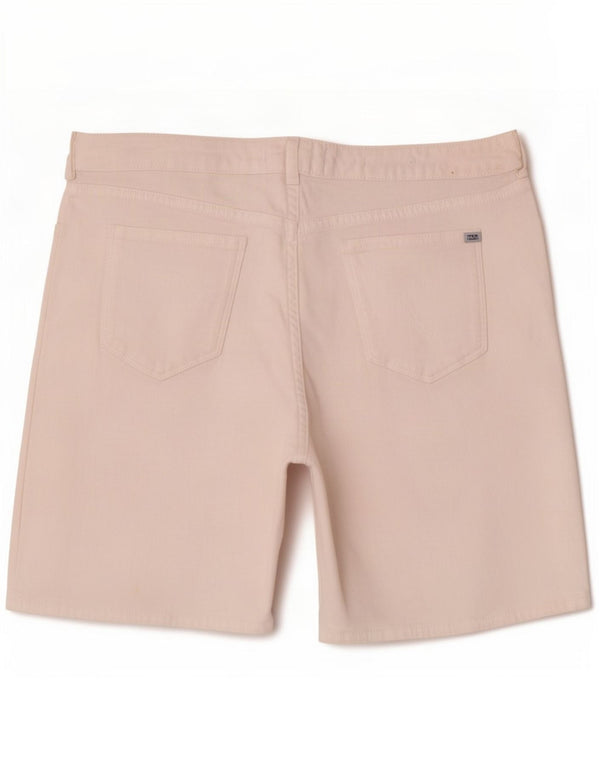 Pantalones cortos vaqueros para mujer Fat Face UK 12 Medium W30 Algodón blanco