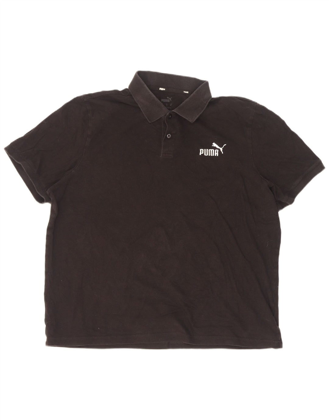 Polo Puma Hombre XL Algodón Negro