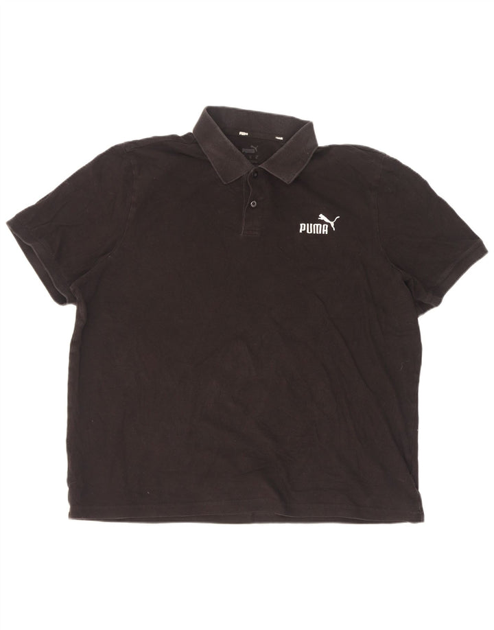 Polo Puma Hombre XL Algodón Negro
