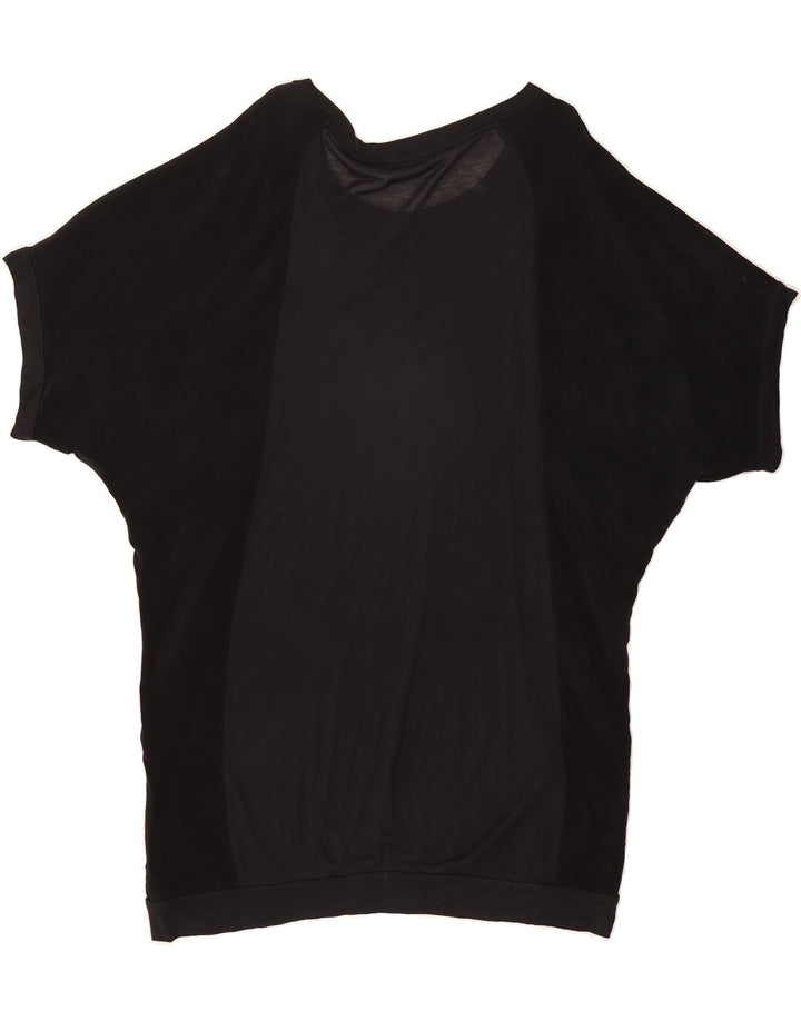ICEBERG Womens Oversized T-Shirt Dress IT 44 Medium Black Modal Vintage Iceberg and Second-Hand Iceberg from Messina Hembry 