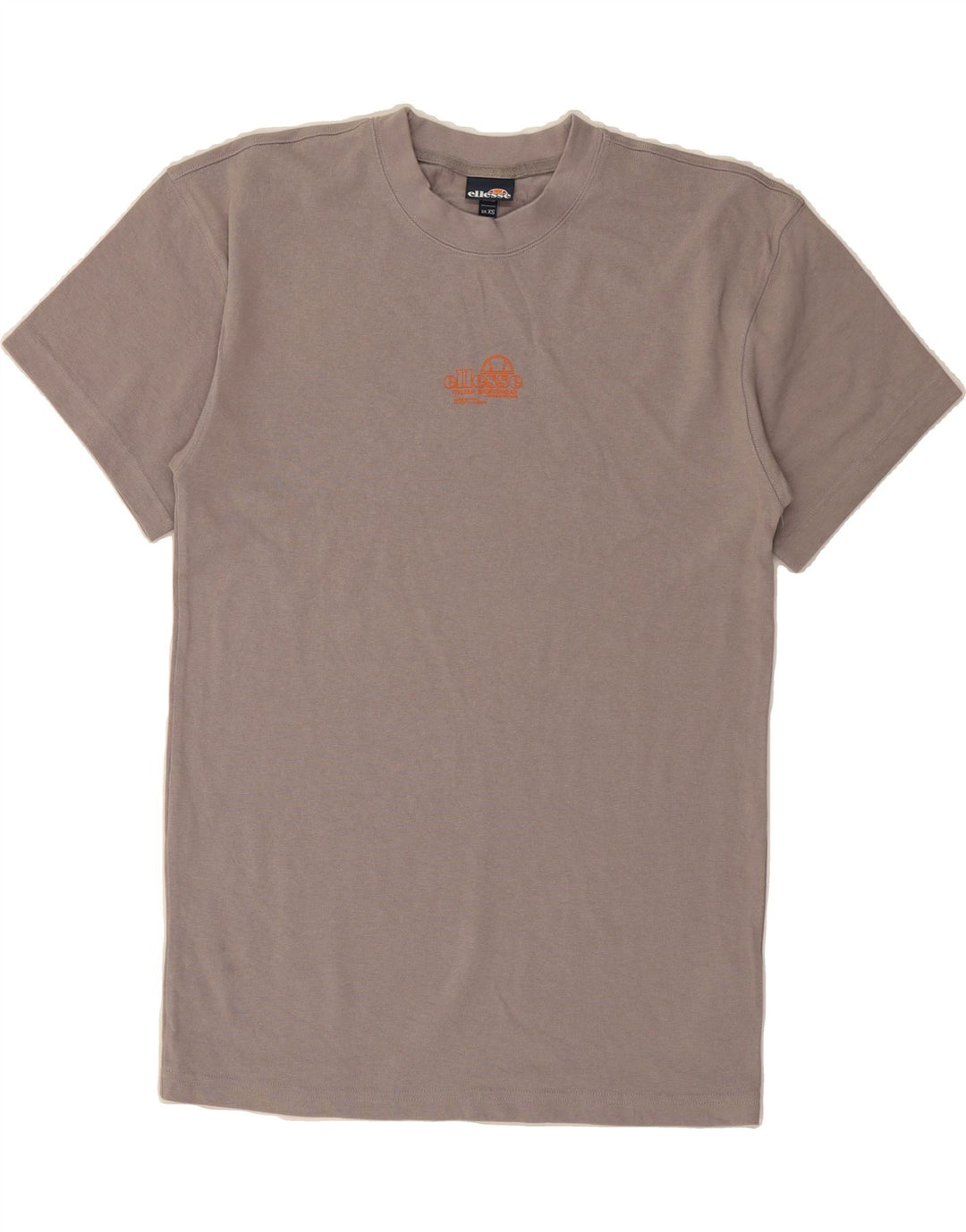 ELLESSE Mens T-Shirt Top XS Grey Cotton Vintage Ellesse and Second-Hand Ellesse from Messina Hembry 