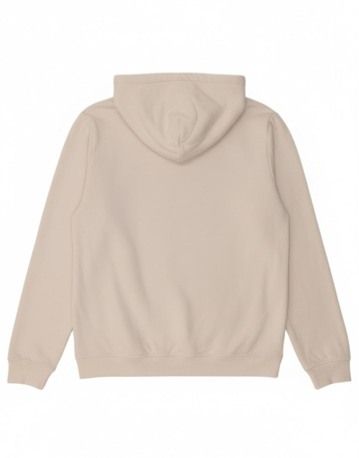 Adidas Hombre Sudadera Con Capucha Gráfica Jersey De Algodón Blanco Mediano